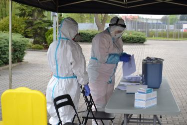 Kontynuacja badań na obecność koronawirusa oleśniczan w kwarantannie