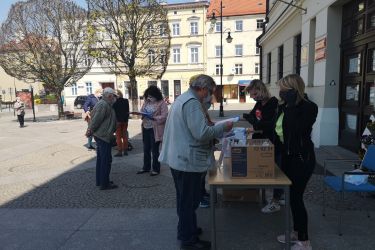 Maseczki dla seniorów NA ZDROWIE!