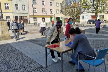 Dzisiaj w naszej akcji 720 maseczek dla seniorów