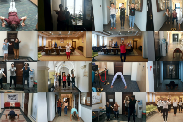 Urząd Miasta Oleśnicy ćwiczył dla Mii w ramach  #GaszynChallenge 