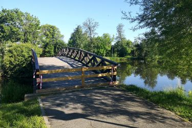 Ogłoszono przetarg na przebudowę mostku nad stawami