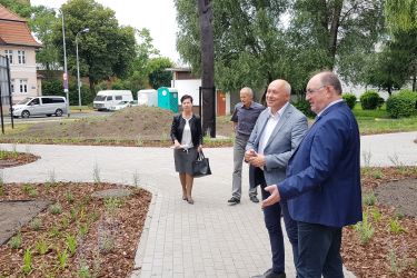 Rewitalizacja skwerku na ul. Rzemieślniczej została zakończona