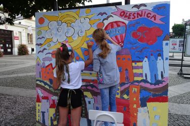 Warsztaty malarskie „Miejskie opowieści”