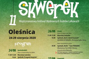 MOKiS zaprasza na 11. Międzynarodowy Festiwal Teatrów Lalkowych SKWEREK