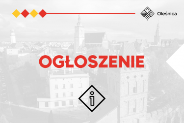 OGŁOSZENIE: I-przetarg ustny nieograniczony na sprzedaż następującej nieruchomości położonej w Oleśnicy przy ul. Daszyńskiego 3