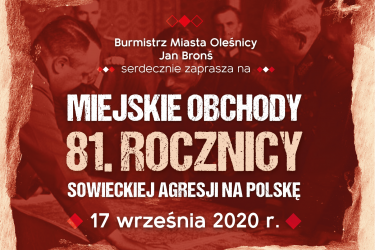 Miejskie obchody 81. Rocznicy Sowieckiej agresji na Polskę