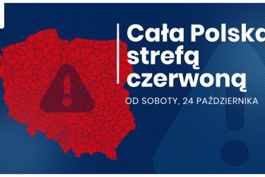 Od jutra cała Polska w strefie czerwonej