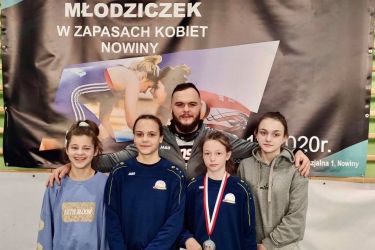 Oleśniczanka srebrną medalistką Mistrzostw Polski Młodziczek w Zapasach Kobiet