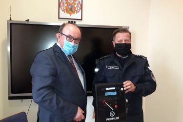 Sami sprawdzicie swoją trzeźwość - samoobsługowy alkomat dla Policji od Miasta