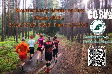 "Cała Oleśnica Biega" organizuje aktywne spotkania sportowe dla dzieci i dorosłych