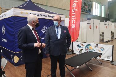 Jutro ruszamy ze szczepieniami w oleśnickim Punkcie Szczepień Powszechnych przeciw COVID-19 
