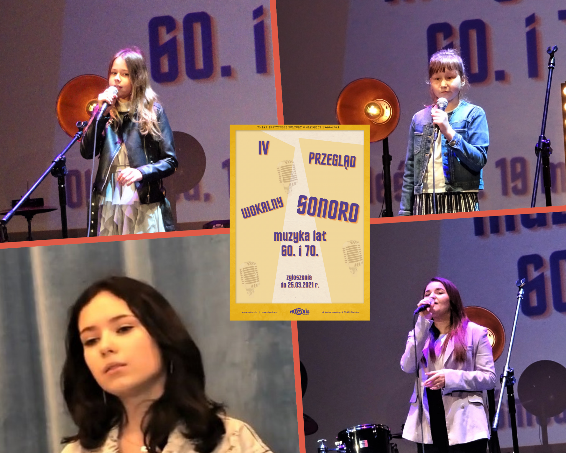 dziewczyny śpiewające na scenie 