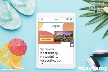 Bez książki ani na krok - legimi na wakacje