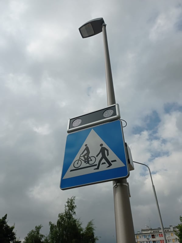 znak przejścia dla pieszych
