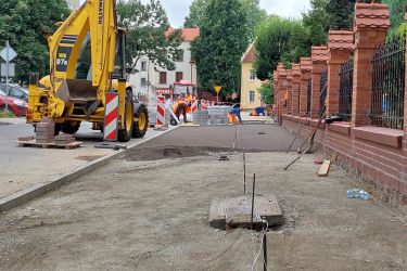 Remont chodnika na ul. Hallera