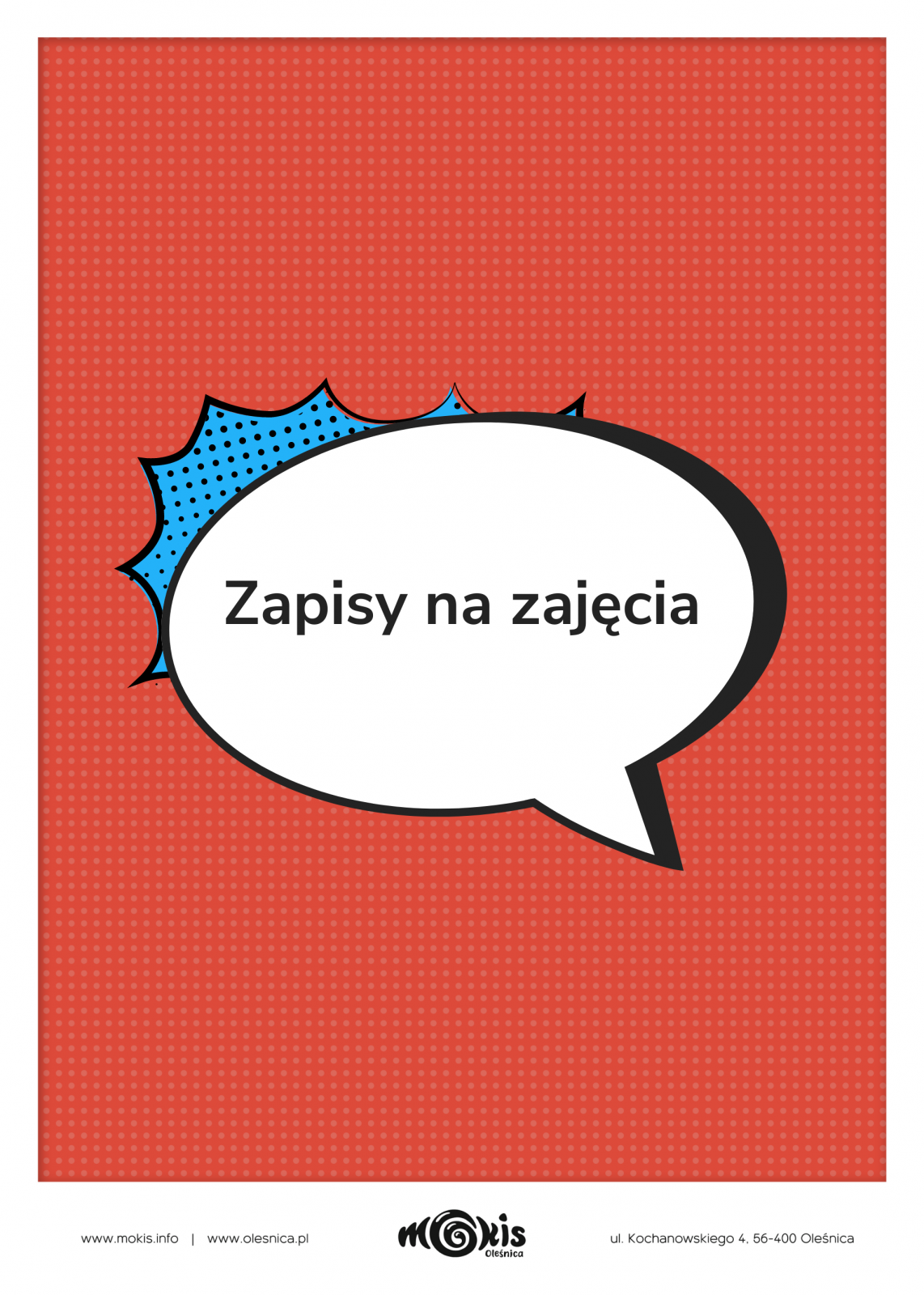 grafika zapraszająca na zajęcia grafika zapraszająca na zajęcia
