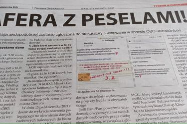 Oświadczenie Miasta w sprawie treści artykułu prasowego w „Panoramie Oleśnickiej”