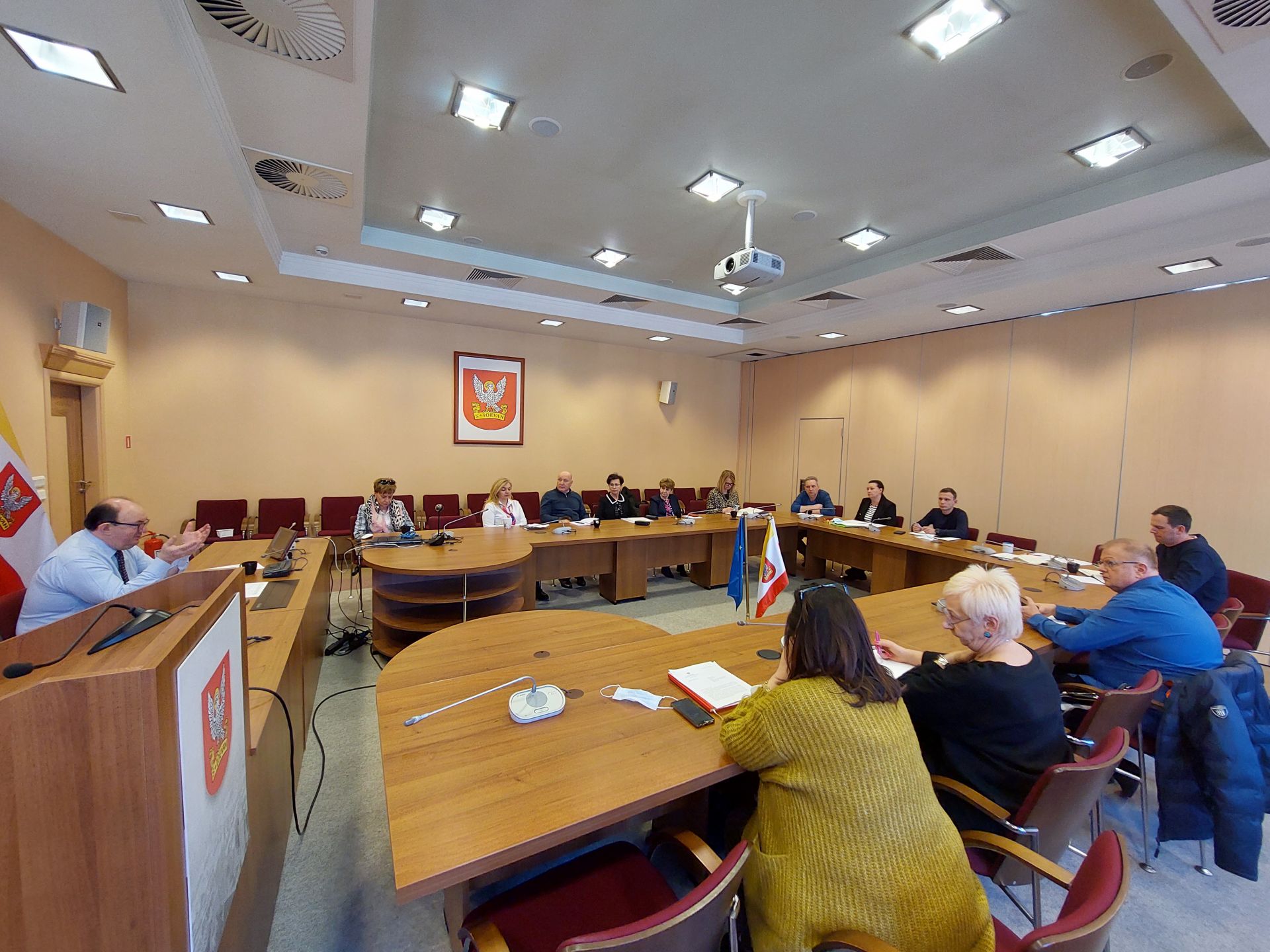 spotkanie sztabu kryzysowego