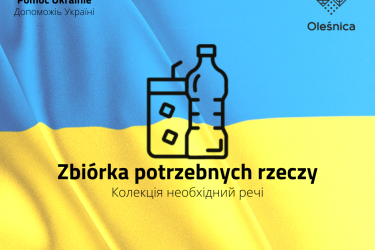 Punkt zbiórki i wydawania asortymentu dla uchodźców