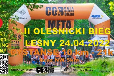  Oleśnicki Bieg Leśny Miodary 2022 - weź udział
