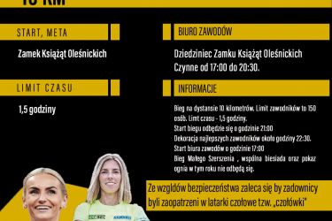 8. Bieg Szerszenia- Nocny Bieg Świętojański już w sobotę w Oleśnicy