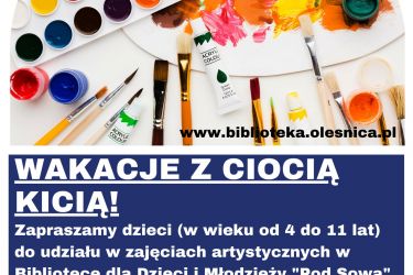 Wakacyjna niespodzianka od Biblioteki Pod Sową dla najmłodszych czytelników