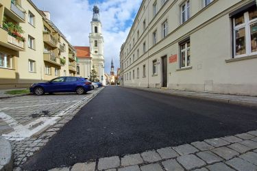 Trwają remonty w ul. Kościelnej i Zamkowej