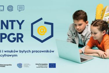 Oleśnica w projekcie grantowym  „Wsparcie dzieci z rodzin pegeerowskich w rozwoju cyfrowym – Granty PPGR”