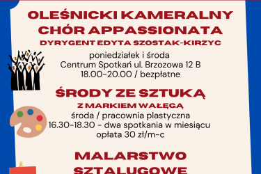 Sprawdźcie kalendarz wydarzeń i zajęć MOKiS
