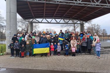 Pierwsza rocznica wybuchu wojny w Ukrainie
