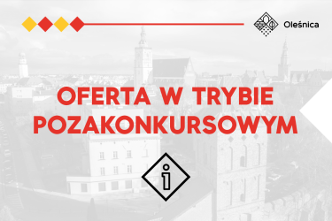 Realizacja zadania publicznego w trybie pozakonkursowym