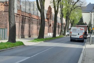 Zakończono prace związane z odbudową nawierzchni ul. Wały Jagiellońskie na wysokości Zakładu Karnego 