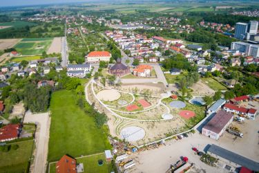  II etap budowy drogi za kościołem przy ul. Ludwikowskiej