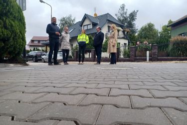Zakończyła się przebudowa drogi w łączniku ul. Łowieckiej z ul. Wojska Polskiego