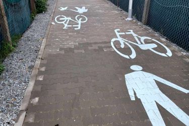 Łącznik pieszo rowerowy Otwarta – Limanowskiego