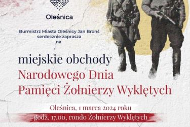 Miejskie obchody Narodowego Dnia Pamięci Żołnierzy Wyklętych