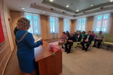 Swoje jubileusze świętowały w Ratuszu kolejne pary małżeńskie 