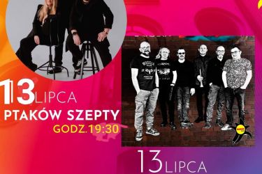 Dzisiejszy koncert Ptaków Szepty przeniesiony na jutro (sobota 13 lipca)
