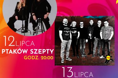 Bezpłatne koncerty na WAKACYJNYM PATIO już w najbliższy weekend
