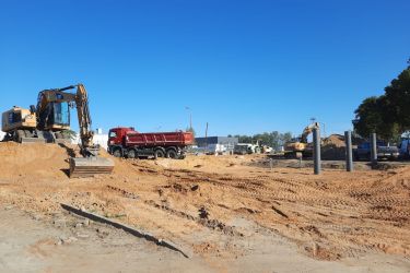 Prace drogowe na ulicy Wądoły idą w bardzo dobrym tempie