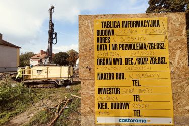 Ruszyły pracę przy budowie miejskiego żłobka 