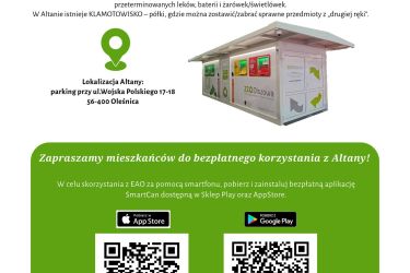 ZZO Olszowa Sp z o.o. otwiera w Oleśnicy Elektroniczną Altanę Odpadową 