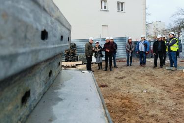 Trwa budowa żłobka miejskiego w Oleśnicy przy ul. Kazimierz Wielkiego 6