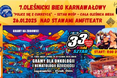 7 OLEŚNICKI BIEG KARNAWAŁOWY DLA WOŚP 2025