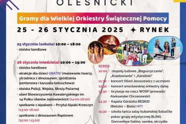 Już w najbliższy weekend JARMARK OLEŚNICKI  - koncerty, taneczne show i atrakcje dla najmłodszych!