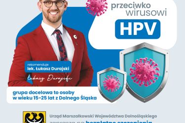 Bezpłatne szczepienia przeciwko wirusowi HPV