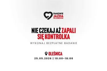 BEZPŁATNE BADANIA dla mężczyzn już 25 maja na placu Zwycięstwa 