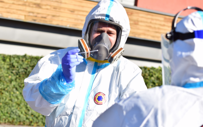 Badania na obecność koronawirusa oleśniczan w kwarantannie. (12)