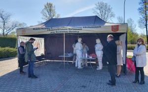 Badania na obecność koronawirusa oleśniczan w kwarantannie. (2)