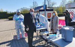 Badania na obecność koronawirusa oleśniczan w kwarantannie. (5)